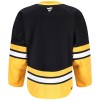 Boston Bruins Fanatics Premium 100th Anniversary Custom 2024-25 Alternate Schwarz Trikot - Herren